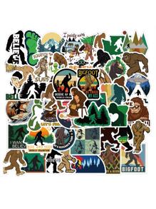 50pcs Gorilla Print Sticker