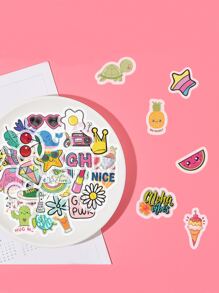 50pcs Mixed Pattern Sticker