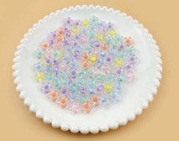 50pcs Random Color Floral DIY Jewelry Accessory