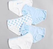 5pack Cartoon Bow Decor Panty