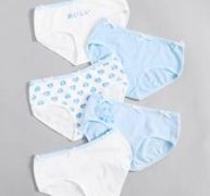 5pack Cartoon Bow Decor Panty