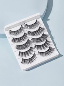 5pairs 3D Natural Fake Eyelash