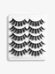 5pairs Volumized False Eyelashes