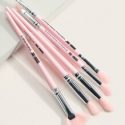 5pcs Fan Shaped Eye Makeup Brush Set