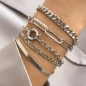 5pcs Minimalist Chain Bracelet