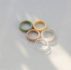 5pcs Minimalist Resin Ring