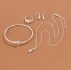 5pcs Simple Plain Jewelry Set