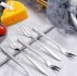 5pcs Stainless Steel Fruit Fork