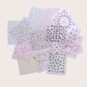 5sheets Butterfly Pattern Nail Art Sticker