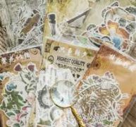 60pcs Random Vintage DIY Sticker
