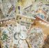 60pcs Random Vintage DIY Sticker