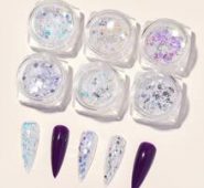 6boxes Geometric Nail Art Decoration