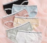 6pack Lace Trim Panty Set