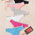 6pack Letter Tape Panty Set