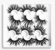 6pairs Halloween Fake Eyelashes