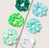 6pcs Colorful Satin Scrunchie