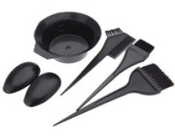 6pcs Hair Dye Brush & Bowl Set