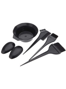 6pcs Hair Dye Brush & Bowl Set