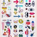 6pcs Kids Cartoon Graphic Tattoo Sticker