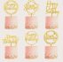 6pcs Random Birthday Cake Topper