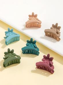 6pcs Simple Hair Claw