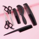 6pcs Solid Hair Comb Set