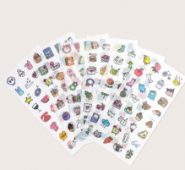 6sheets Cartoon Graphic Sticker