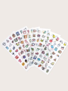 6sheets Cartoon Graphic Sticker