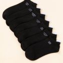 7pairs Letter Graphic Ankle Socks