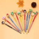 7pcs Cartoon Graphic Random Pencil