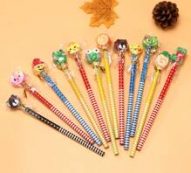 7pcs Cartoon Graphic Random Pencil
