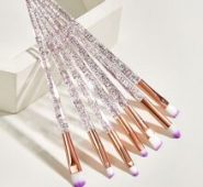 7pcs Glitter Handle Eyebrow Brush