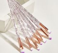 7pcs Glitter Handle Eyebrow Brush