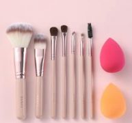 7pcs Makeup Brush Set & 2pcs Makeup Sponge