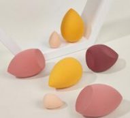 7pcs Random Color Makeup Sponge Set