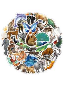 80pcs Animal Pattern Sticker