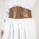 88CM Plus Lace-up Front Corset Belt