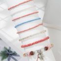 8pcs Beaded Decor Bracelet