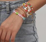 8pcs Beaded Design Bracelet