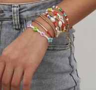 8pcs Beaded Design Bracelet