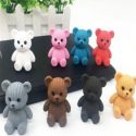 8pcs Bear Shaped Art Decoration