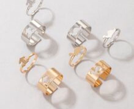 8pcs Dinosaur Decor Ring