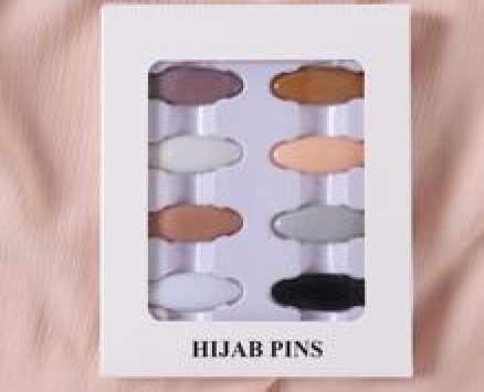 8pcs Geometric Scarf Safety Pin