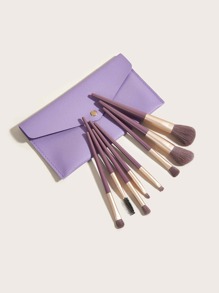 8pcs Makeup Brush Set With Storage Bag