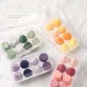 8pcs Random Color Makeup Sponge & 1pc Storage Box