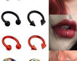 8pcs Stainless Steel Body Ring