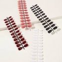 96pcs DIY Plain Fake Nails