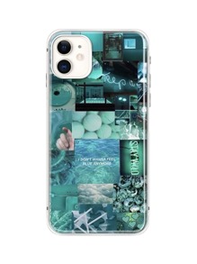 Aesthetic Collage Pattern Phone Case