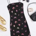 All Over Butterfly Print Cami Dress