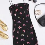All Over Butterfly Print Cami Dress